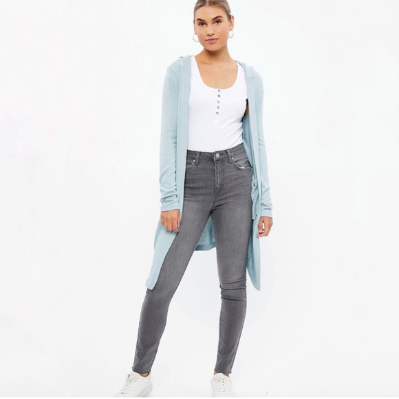 Sweaters - SZ SMALL & LARGE -SUPER SOFT OPEN CARDIGAN W HOOD